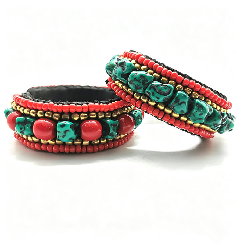 Ethnic Fashion Com - Pulseiras Étnicas Tibetanas Feitas à Mão