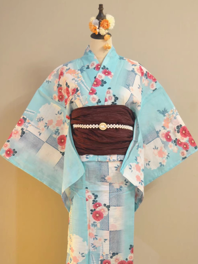 Ethnic Clothing & Online Fashion Store Khaadi Us - Yukata Tradicional em Algodão e Linho