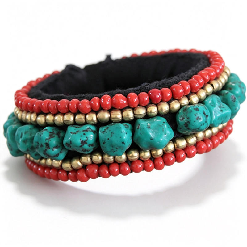 Pulseiras Étnicas Tibetanas Fe - Ethnic Fashion Com avaliação e preço