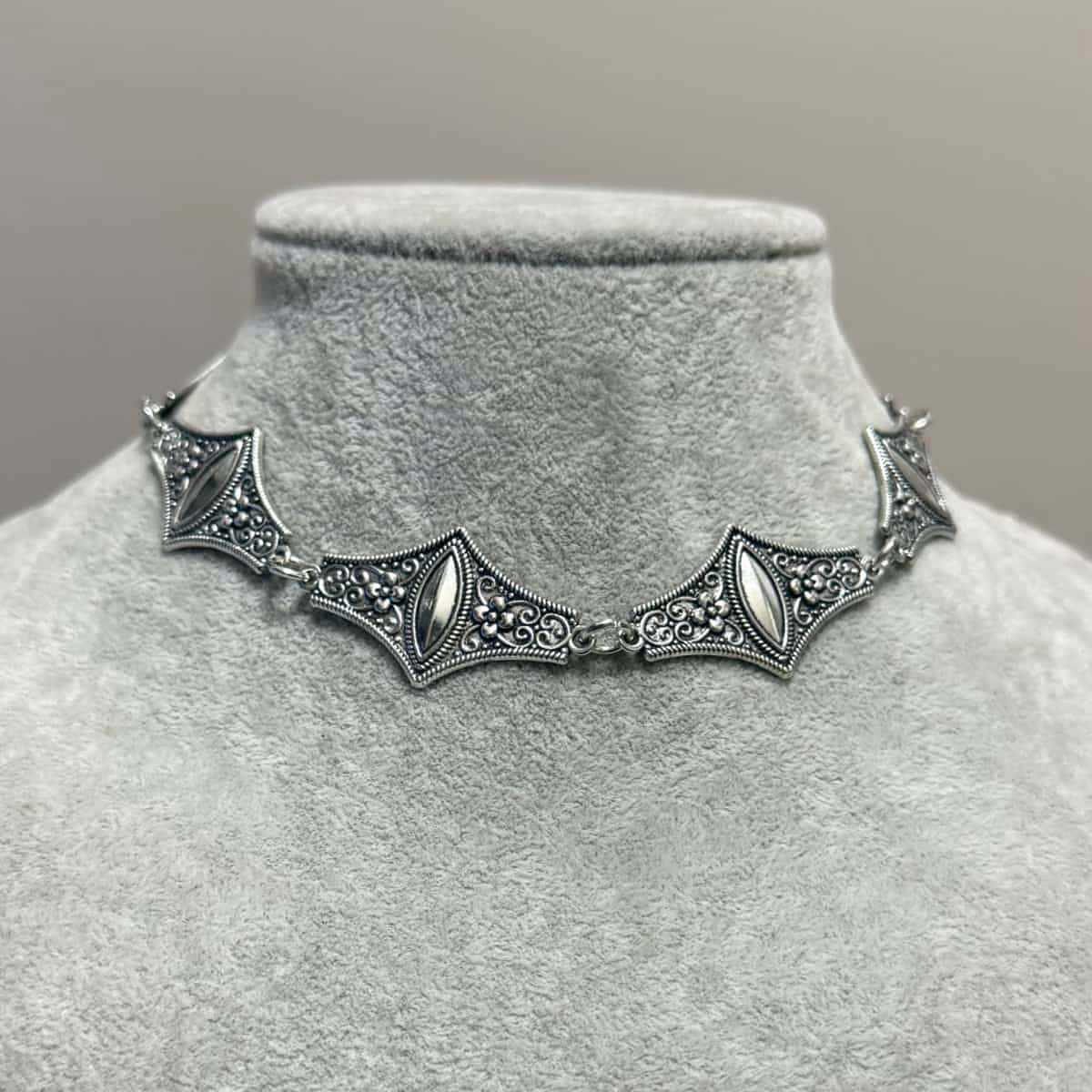 Colar Choker Étnico Boêmio Hip - Ethnic Fashion Wear For Women avaliação e preço