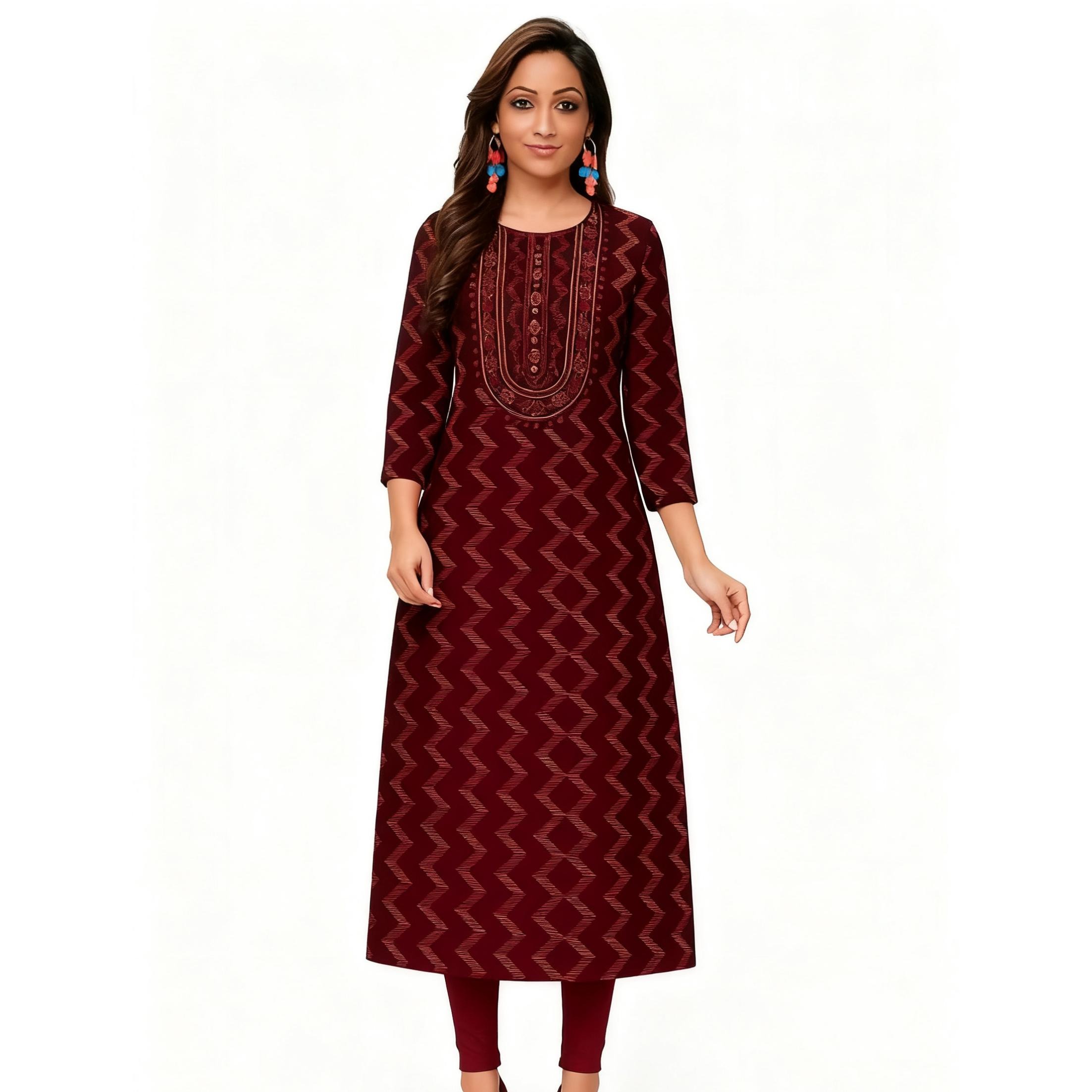 Muçulmano kurt moda feminina v - Ethnic Fashion Kurtis avaliação e preço