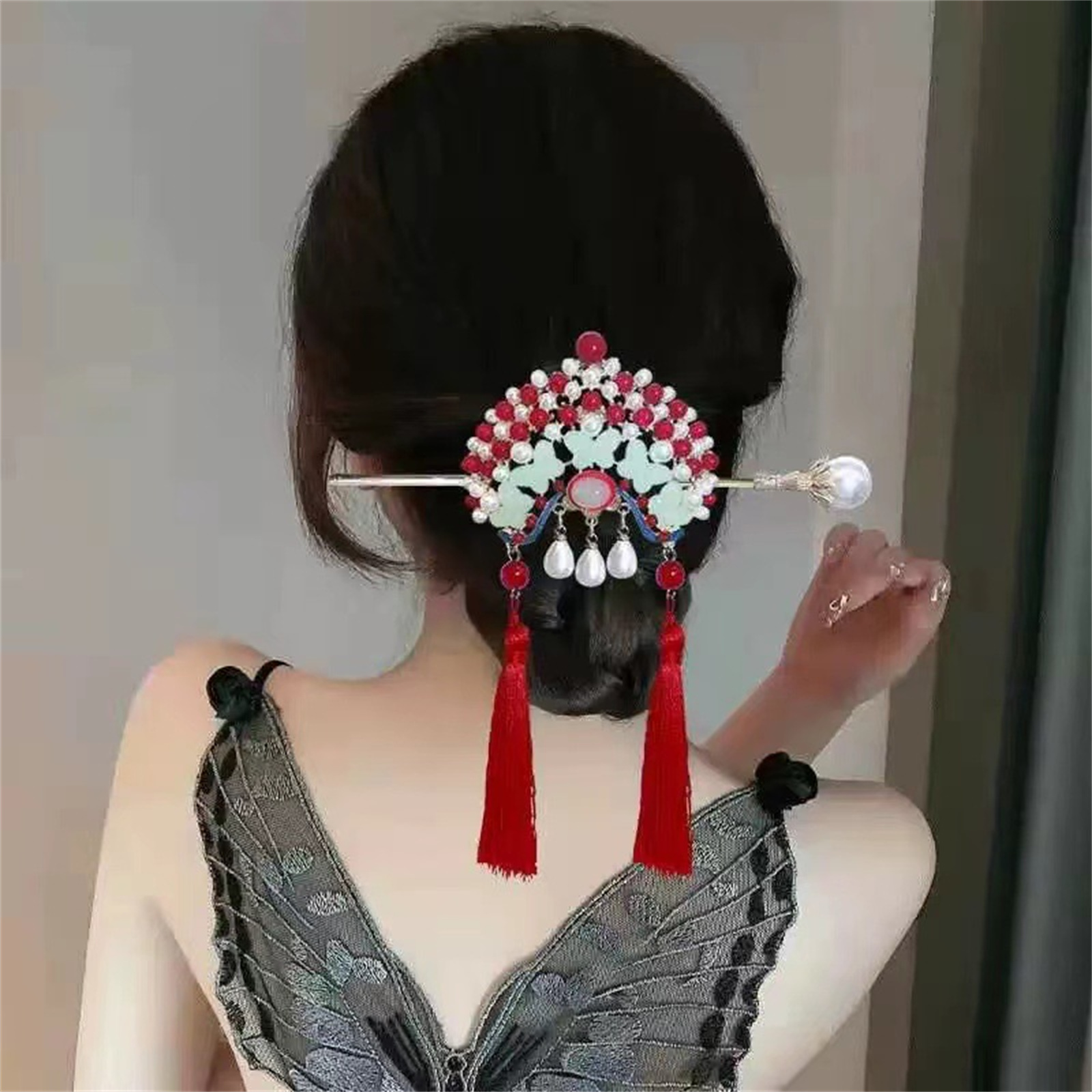 Grampo de cabelo estilo étnico - Ethnic Fashion Accessories avaliação e preço