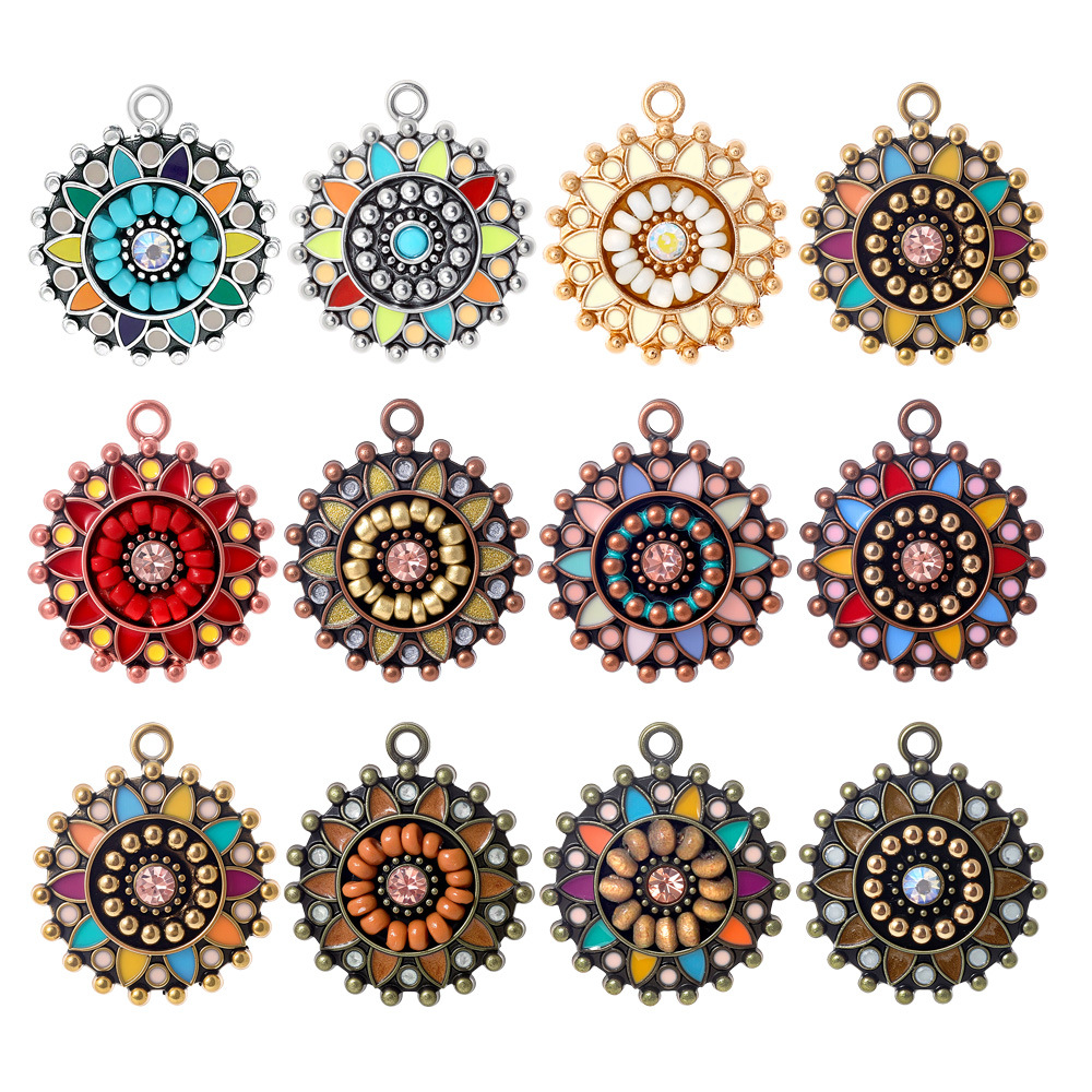 Pingentes Redondos Vintage Boê - Ethnic Fashion Accessories avaliação e preço