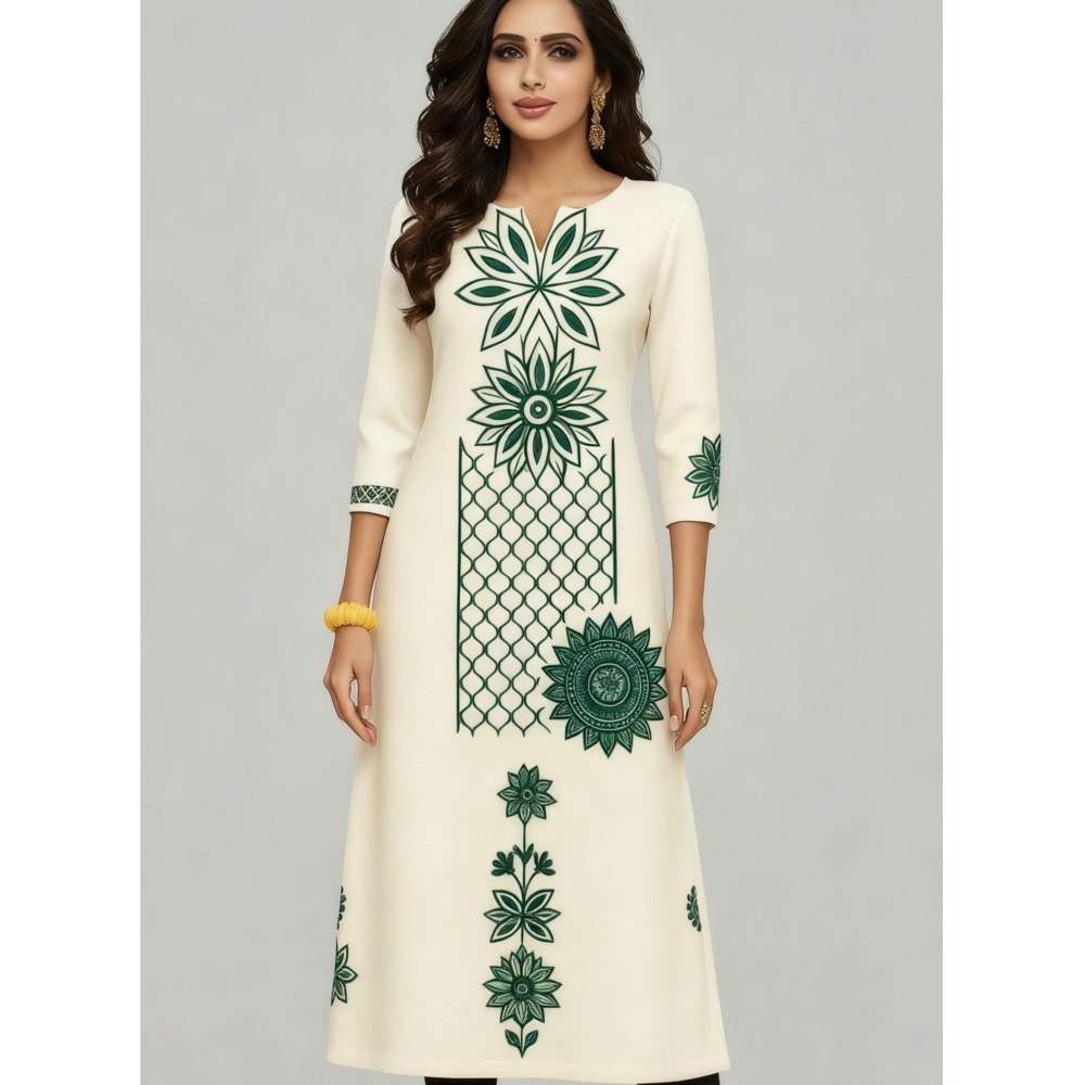 Estilo nacional feminino kurt  - Ethnic Fashion Kurtis avaliação e preço